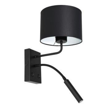  Fali lámpa ARDEN 1xE27/60W+1xG9/8W/230V fekete/fehér  kép