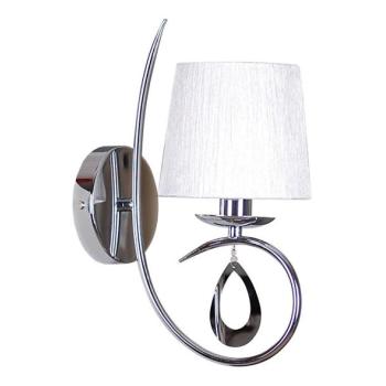  Fali lámpa ARNIKA 1xE14/40W/230V fényezett króm/fehér  kép