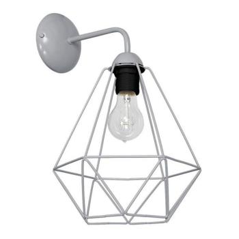  Fali lámpa BASKET 1xE27/60W/230V szürke  kép