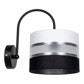  Fali lámpa CORAL 1xE27/60W/230V fekete/fehér  kép