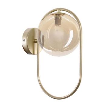  Fali lámpa CORDEL 1xG9/28W/230V réz/füstös bézs  kép