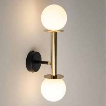  Fali lámpa DAISY 2xG9/12W/230V arany/fekete/fehér  kép