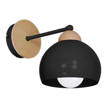  Fali lámpa DAMA 1xE27/60W/230V fekete  kép