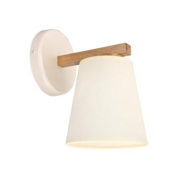  Fali lámpa ELLIE 1xE27/15W/230V krémes/tölgy  kép