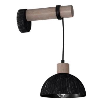  Fali lámpa ERIK 1xE27/60W/230V barna/fekete  kép