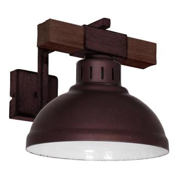  Fali lámpa HAKON 1xE27/60W/230V sötét  kép