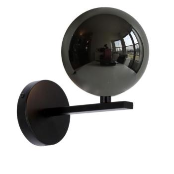  Fali lámpa KAMA 1xG9/28W/230V fekete/füstös fekete  kép