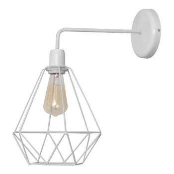  Fali lámpa KARO 1xE27/15W/230V fehér  kép