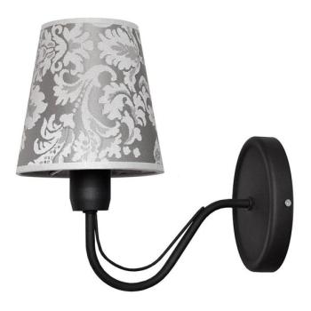  Fali lámpa MALBO II 1xE27/15W/230V fekete  kép