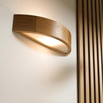  Fali lámpa OAK 1xE27/60W/230V tölgy  kép