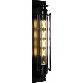  Fali lámpa RETRO 1xE27/20W/230V fekete  kép