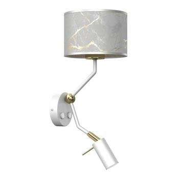  Fali lámpa SENSO 1xE27/40W/230V + 1xGU10/MR11/7W fehér  kép