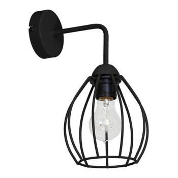  Fali lámpa STAR 1xE27/60W/230V fekete  kép