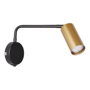  Fali lámpa TINA 1xGU10/15W/230V fekete/arany  kép