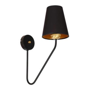  Fali lámpa VICTORIA 1xE27/60W/230V fekete  kép