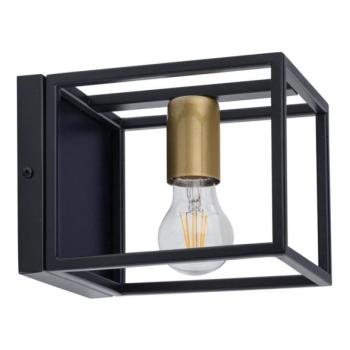 Fali lámpa VIGO 1xE27/60W/230V fekete/arany  kép