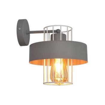  Fali lámpa VOLTA 1xE27/15W/230V szürke  kép