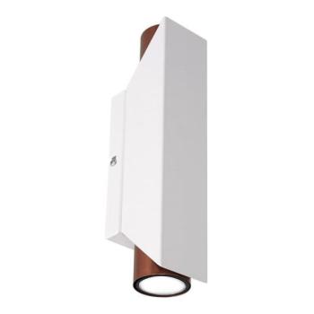 Fali lámpa WALL 2xGU10/8W/230V fehér/réz  kép