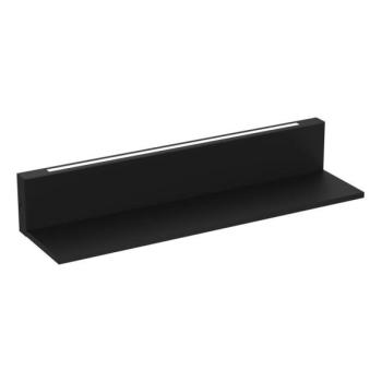  Fali polc LED világítással SHELF 10x60 cm fekete  kép