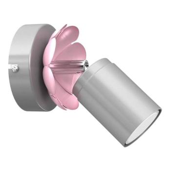  Fali spotlámpa FLOWER 1xGU10/8W/230V matt króm  kép