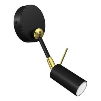 Fali spotlámpa IRIS 1xGU10/MR11/40W/230V fekete/arany  kép