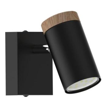  Fali spotlámpa LAGOS 1xGU10/15W/230V fekete/barna  kép