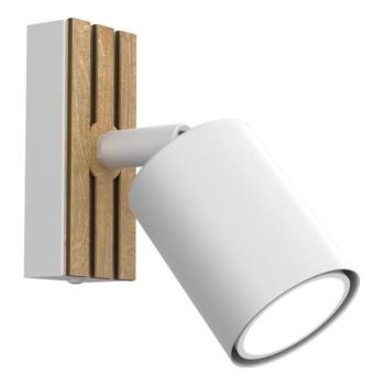  Fali spotlámpa TERRA 1xGU10/8W/230V fehér/tölgy  kép
