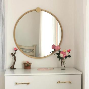  Fali tükör AYNA 60 cm arany  kép