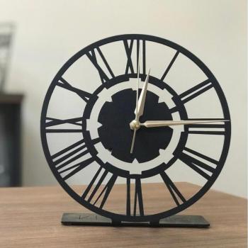  Falióra 20 cm 1xAA fekete  kép