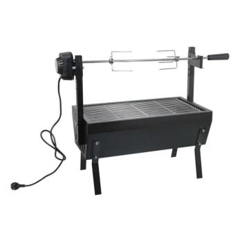  Faszenes grillsütő motorral 4W/230V fekete  kép