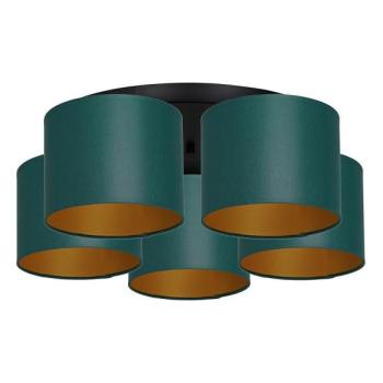  Felületre szerelhető csillár ARDEN 5xE27/60W/230V zöld/arany  kép