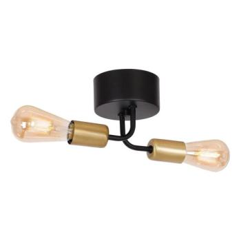  Felületre szerelhető csillár BRENDA 2xE27/60W/230V fekete/arany  kép