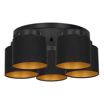  Felületre szerelhető csillár FRODI 5xE27/60W/230V fekete  kép