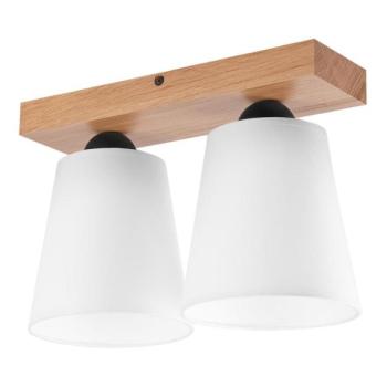  Felületre szerelhető csillár LULA 2xE27/60W/230V tölgy  kép