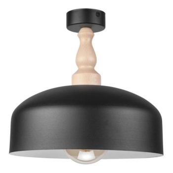  Felületre szerelhető csillár RINA 1xE27/15W/230V fehér/bükkfa  kép