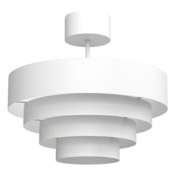  Felületre szerelhető csillár RINGS 2xE27/15W/230V fehér  kép