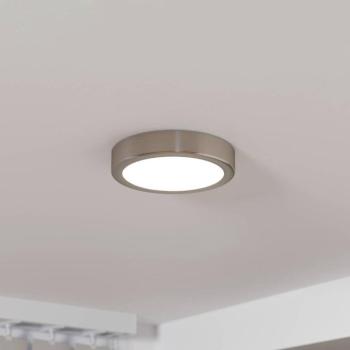 Felületre szerelhető LED panel Fueva 5 IP20 830 nikkel Ø16cm kép