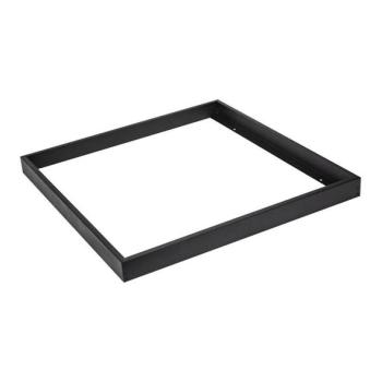  Fém keret LED panelek beépítéséhez 600x600 mm fekete  kép