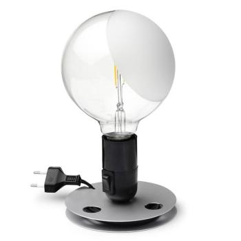 FLOS Lampadina LED asztali lámpa, fekete színben kép