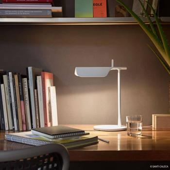 FLOS Tab LED asztali lámpa, fehér kép