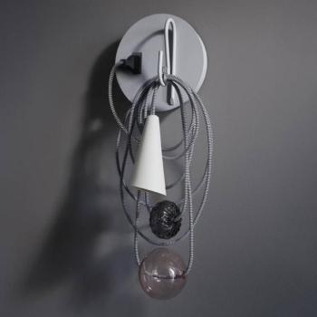 Foscarini Filo LED fali lámpa, Amethyst Queen kép