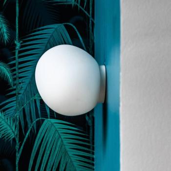 Foscarini Gregg piccola fali lámpa fehér IP40 kép