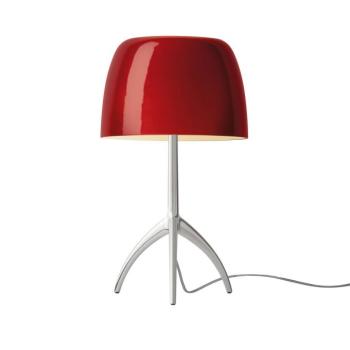Foscarini Lumiere piccola alu/piros szabályozható kép