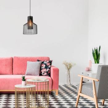 Függőlámpa Atos 2851 egylámpás Ø30cm fekete kép