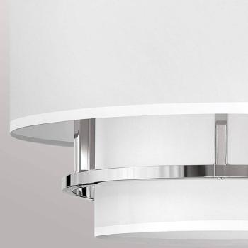 Függőlámpa Graham Duo Mount 3-fényű Ø 40.6cm polírozott nikkel kép