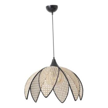  FUME kábeles függőlámpa 1xE27/40W/230V Ø 40 cm fekete/bézs  kép