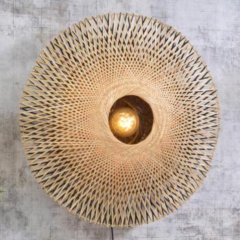 GOOD & MOJO Kalimantan fal, natúr/fekete, Ø 87cm kép