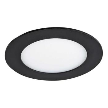 Greenlux LED Beépíthető lámpa VEGA LED/6W/230V 2900/3900/5800K átm. 12,5 cm fekete  kép