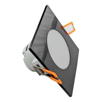 Greenlux LED Fürdőszobai beépíthető lámpa LED/5W/230V 3000K IP65 fekete  kép