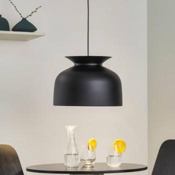 GUBI kerek függő lámpa Ø 40 cm, fekete kép